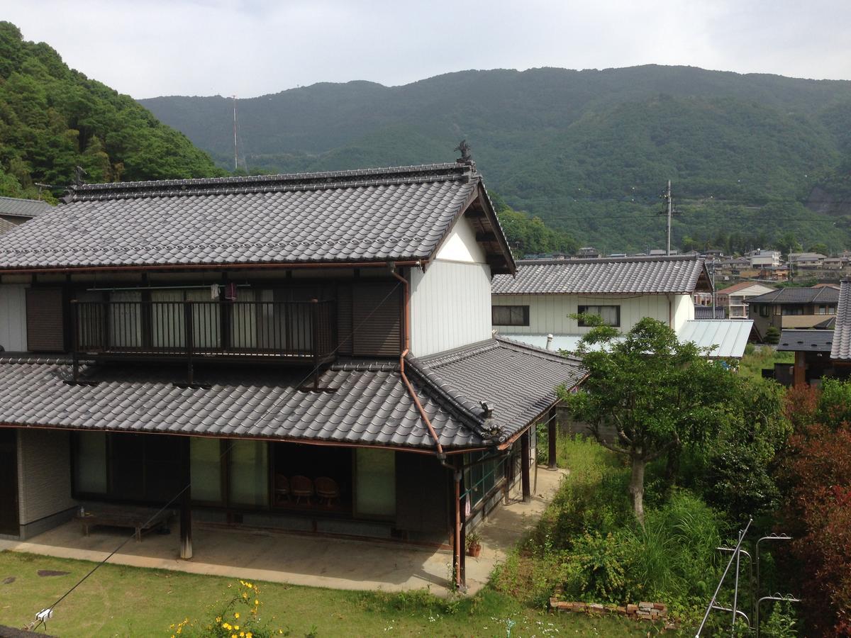 四国旅行のhub拠点 古民家ゲストハウス Heso Camp ميوشي المظهر الخارجي الصورة