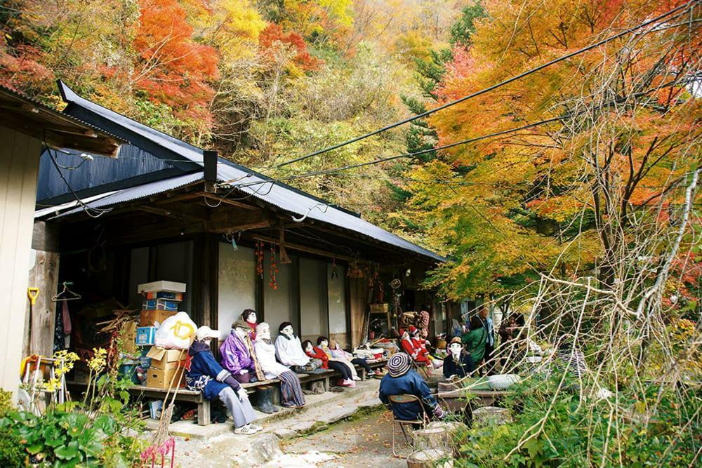 四国旅行のhub拠点 古民家ゲストハウス Heso Camp ميوشي المظهر الخارجي الصورة