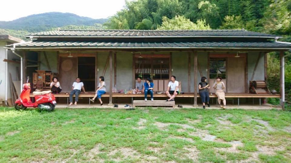 四国旅行のhub拠点 古民家ゲストハウス Heso Camp ميوشي المظهر الخارجي الصورة